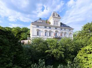 WIENTALBLICK | Herrschaftliche Stilaltbauwohnung mit 4 Zimmern und ca. 4,40m Raumhöhe | Balkon geplant | Parkplätze | sanierungsbedürftig, 890000 €, Immobilien-Wohnungen in 1130 Hietzing