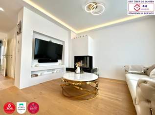 Hochwertige Grünruhe Oase - Exklusive Doppelhaushälfte mit großem Garten, Designer Kamin und High End Küche nahe Wien!, 599000 €, Immobilien-Häuser in 2486 Katastralgemeinde Pottendorf