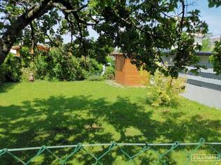 „Grüne Oase mit Perspektive – Kleingartenparzelle in Wien mit geplanter Umwidmung“ | ZELLMANN IMMOBILIEN, 195000 €, Immobilien-Häuser in 1110 Simmering