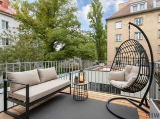ERSTBEZUG nach Sanierung | Komplett hofseitiges Loft mit Balkon | Raumhöhe bis zu ca. 4,95 m | Büro/Praxis Nutzung und Kurzzeitvermietung möglich, 629500 €, Immobilien-Wohnungen in 1210 Floridsdorf