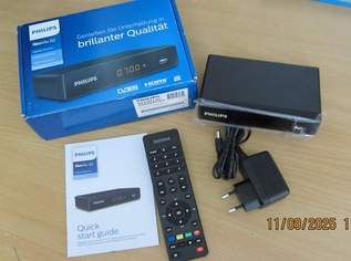 DiDigiitaler Philips Satelliten Receiver - HDTV, DVB-S / DVB-S2, HDMI, SCART + HDMI Kabel, 49 €, Marktplatz-Kameras & TV & Multimedia in 1220 Donaustadt