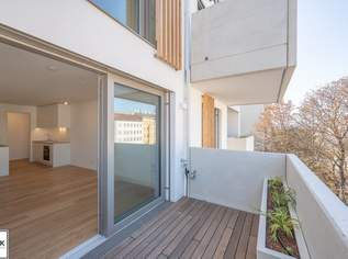Schön 102: gut geschnittene 2 Zimmer Neubauwohnung mit Balkon nahe U4 - Zweitbezug ab 1.8.26, 1390 €, Immobilien-Wohnungen in 1050 Margareten