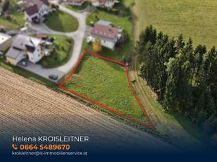 Sonniger Baugrund in absolut ruhiger Lage am Ende einer Sackgasse!, 60000 €, Immobilien-Grund und Boden in 8234 Rohrbach an der Lafnitz