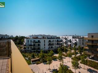 Traumhafte 3.Zimmer-Wohnung mit großem Balkon in beliebter Grün-Ruhelage im "Hirschfeld" - Provisionsfrei, 403000 €, Immobilien-Wohnungen in 1210 Floridsdorf