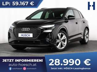 Q4 e-tron 35 2x S-LINE BLACK ACC HEAD-UP -51%, 29990 €, Auto & Fahrrad-Autos in 4061 Pasching