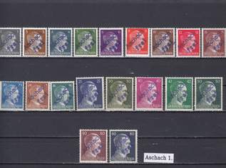 Briefmarken Österreich mit Lokalem Aufdruck auf Freimarken Postfrisch 23 Euro pro Satz