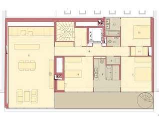 Dachgeschoß-Maisonette mit Terrasse & Dachterrasse (ca. 114 m²) – 5 Zimmer nahe Bacherpark, 3831.64 €, Immobilien-Wohnungen in 1050 Margareten Dachgeschoß-Maisonette mit Terrasse & Dachterrasse (ca. 114 m²) – 5 Zimmer nahe Bacherpark, 3831.64 €, Immobilien-Wohnungen in 1050 Margareten