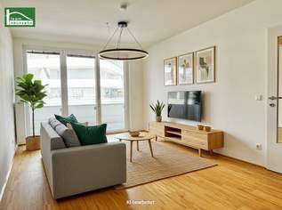 Grün & Modern - Traumhafte 2-Zimmer-Wohnung mit Balkon! - Green City!, 749.75 €, Immobilien-Wohnungen in 8054 
