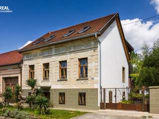 Schlichtes "Amerikanerhaus" mit prachtvollem Naturgarten, Schwimmteich und mit 2 separaten Wohneinheiten !, 485000 €, Immobilien-Häuser in 7521 Eberau