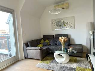 Möbliert | 2 Zimmer | Stadtblick | Garage – Moderne Mietwohnung im 5. Bezirk, 1394.65 €, Immobilien-Wohnungen in 1050 Margareten