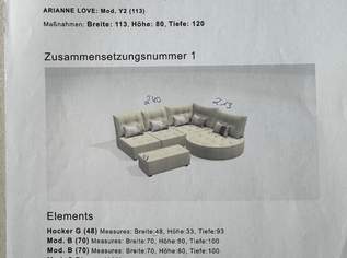 Designercouch von Fama