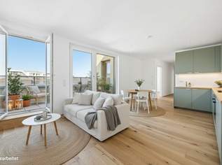 PROVISIONSFREI! Letzte Dachgeschoß-Wohnung im Projekt | Lichtdurchflutete 3-Zimmer | Terrasse mit urbanem Fernblick, 385000 €, Immobilien-Wohnungen in Niederösterreich PROVISIONSFREI! Letzte Dachgeschoß-Wohnung im Projekt | Lichtdurchflutete 3-Zimmer | Terrasse mit urbanem Fernblick, 385000 €, Immobilien-Wohnungen in Niederösterreich