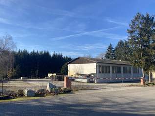 Betriebsliegenschaft/Halle mit ca. 13.000 m² Grundstücksfläche in frequentierter Lage Nähe Ried i.I., 782000 €, Immobilien-Gewerbeobjekte in 4921 Hohenzell
