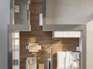 Erstbezug! Kompakte 2 Zimmer Altbauwohnung (Top 8), 229000 €, Immobilien-Wohnungen in 1180 Währing