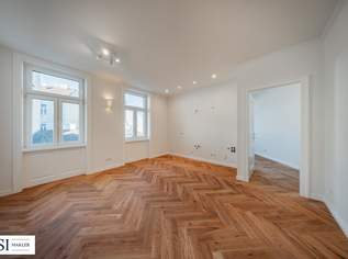Heller 2 Zimmer Erstbezug im Altwien Stil in generalsaniertem Gründerzeithaus, 359000 €, Immobilien-Wohnungen in 1050 Margareten