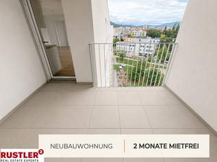 2 MONATE MIETFREI - 2-Zimmer-Wohnung mit Loggia, 829.35 €, Immobilien-Wohnungen in 8020 