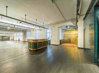 Hochwertig ausgestattetes Loftbüro auf zwei Ebenen mit eigener Terrasse beim Naschmarkt zu mieten, 21794.89 €, Immobilien-Gewerbeobjekte in 1060 Mariahilf