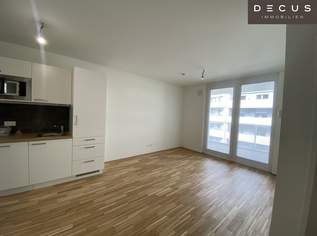 | AB SOFORT VERFÜGBAR | 1 ZIMMER | ASPERNSTRASSE U2 | NEUBAU | ABSTELLRAUM | DUSCHE, 799.61 €, Immobilien-Wohnungen in 1220 Donaustadt