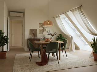 1030! Modernes, sonniges 3-Zimmer DG mit Terrasse Nähe Urania!, 2249.32 €, Immobilien-Wohnungen in 1030 Landstraße
