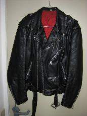 Unique Leder Jacke alt aus den 1990er Jahren