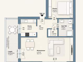 2-Zimmerwohnung mit Balkon nahe CITYPARK, 729.77 €, Immobilien-Wohnungen in 8020 2-Zimmerwohnung mit Balkon nahe CITYPARK, 729.77 €, Immobilien-Wohnungen in 8020