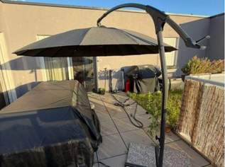 Ampelschirm inkl. Bodenplatten