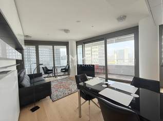 DANUBEFLATS: Top möblierte 2 Zimmer mit hochwertiger Ausstattung und Annehmlichkeiten (Pool, Gym, Bar), 1990 €, Immobilien-Wohnungen in 1220 Donaustadt
