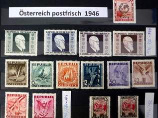 Österreich postfrisch 1946, 23 €, Marktplatz-Sammlungen & Haushaltsauflösungen in 8054 Graz