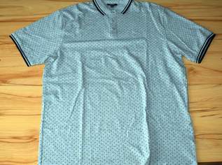 Herren Polo-Shirt grau / schwarze Punkte SMOG Größe XXL NEU