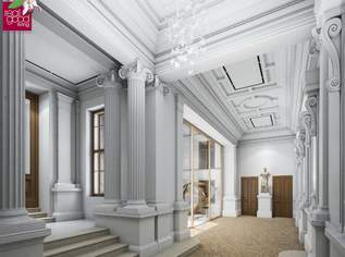 Luxuriöses Penthouse in einem der schönsten Gründerzeithäuser des 1. Bezirks, 7100000 €, Immobilien-Wohnungen in 1010 Innere Stadt Luxuriöses Penthouse in einem der schönsten Gründerzeithäuser des 1. Bezirks, 7100000 €, Immobilien-Wohnungen in 1010 Innere Stadt