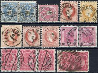 Ö-KuK Stempellot Niederösterreich ca. 168-Kleinpunkte (23), 26 €, Marktplatz-Sammlungen & Haushaltsauflösungen in 9020 Klagenfurt am Wörthersee