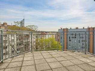 Super Raumaufteilung: 4 Zimmer DG-Wohnung mit Terrasse, 490000 €, Immobilien-Wohnungen in 1200 Brigittenau