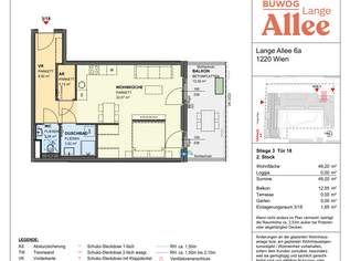Lange Allee 6A - Eigentum in 1220 Wien, 429000 €, Immobilien-Wohnungen in 1220 Donaustadt