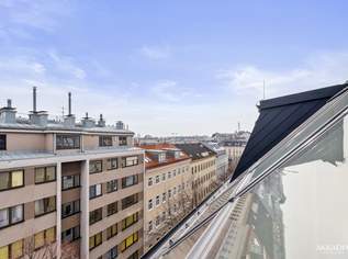 Unverwechselbares Penthouse mit charmanter Dachterrasse und spektakulärem Blick auf die Stadt Wien A\\, 1600000 €, Immobilien-Wohnungen in 1090 Alsergrund