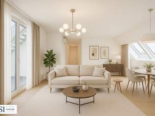 Sonnige 3-Zimmer-Dachgeschoßwohnung mit Dachterrasse und Whirlpool!, 667000 €, Immobilien-Wohnungen in 1220 Donaustadt Sonnige 3-Zimmer-Dachgeschoßwohnung mit Dachterrasse und Whirlpool!, 667000 €, Immobilien-Wohnungen in 1220 Donaustadt