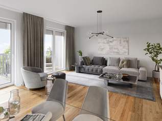 Jetzt Early Bird Aktion sichern! ZUM JUNGBRUNNEN! Besser geht´s nicht - Kleinwohnung mit Riesenterrasse! Viel Freiraum + Maximaler Platz auf minimaler Fläche + Beste Infrastruktur + Hochwertige Materialien + Garagenplatz optional!, 194900 €, Immobilien-Wohnungen in 2130 Mistelbach