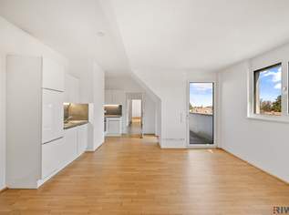Terrassenwohnung Nähe U2 I Stellplatz I Klimaanlage I Ruhelage I Nähe Mühlwasser - Lobau I 2. DG, 465000 €, Immobilien-Wohnungen in 1220 Donaustadt