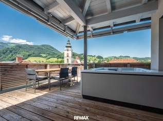 Luxuriöses Penthouse mit traumhafter Dachterrasse & einzigartigem Panoramablick in Ternberg, 525000 €, Immobilien-Wohnungen in 4452 Ternberg
