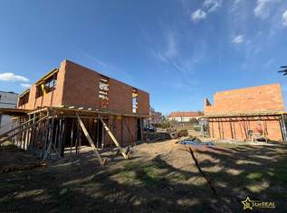 IN BAU! TOPPREIS! NEUES PROJEKT. 5 ZIMMER-ZIEGELHAUS, LUFTWÄRMEPUMPE, BODENHEIZUNG UND KST/ALUMINIUM-FENSTER. Provisionsfrei für den Käufer., 585000 €, Immobilien-Häuser in 1210 Floridsdorf