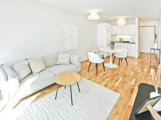 Platzhyrsch - Modern & hell: 2-Zimmer-Wohnung mit Balkon zum Entspannen, 775.21 €, Immobilien-Wohnungen in 1220 Donaustadt