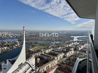 Exklusive 120m² Luxuswohnung mit 20m² Balkon & atemberaubendem Kahlenberg-Blick im 45. Stock, 1751500 €, Immobilien-Wohnungen in 1220 Donaustadt