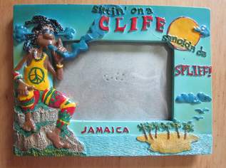 Jamaica Bilderrahmen - Reggae Style - Gesamtmaß : 17cm x 12,7cm, 4 €, Haus, Bau, Garten-Geschirr & Deko in 1100 Favoriten