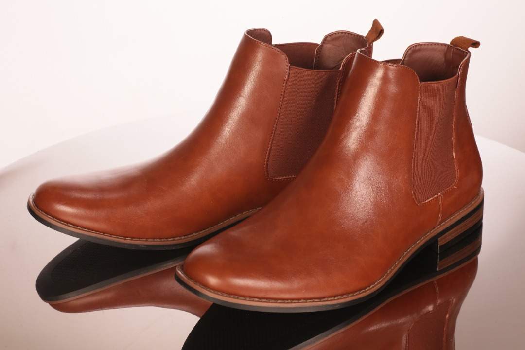 Herren-Stiefeletten braun, Gr. 46 Herren-Stiefeletten braun, Gr. 46
