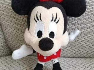 Kleine Disney Plüsch Tasche ca2920cm +kleiner Minni Maus Anhänger ca.15cm zusammen FIXPREIS 10€ /NUR SELBSTABHOLUNG,23 Bez.KEIN Versand ! !