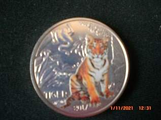 3 Euro Tigermünze