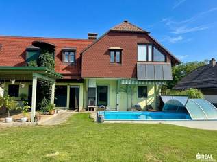 Wohntraum am Fuße der Gerlitzen – Zweifamilienhaus mit Pool in Bodensdorf, 445000 €, Immobilien-Häuser in 9551 Bodensdorf