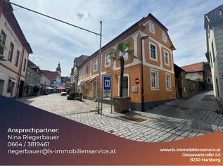 Historisches Stadthaus – mit Grünfläche & Anleger-potenzial, Gastro & Wohnung, 275000 €, Immobilien-Häuser in 8230 Hartberg Historisches Stadthaus – mit Grünfläche & Anleger-potenzial, Gastro & Wohnung, 275000 €, Immobilien-Häuser in 8230 Hartberg