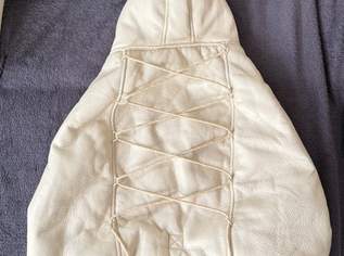 Rookie Babytragen Wintercover - Beige - mit Innenfutter aus weichem Kunstfell