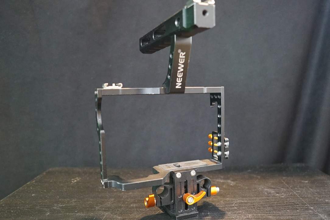 Kamera Video Cage Kit, RARE Orange Aluminiumlegierung Käfig