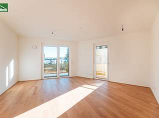 Helle 3.Zimmer-Wohnung mit Balkon, Geothermie, Fussbodentemperierung, Sonnenschutz uvm. - Provisionsfreier Erstbezug, 420000 €, Immobilien-Wohnungen in 1210 Floridsdorf